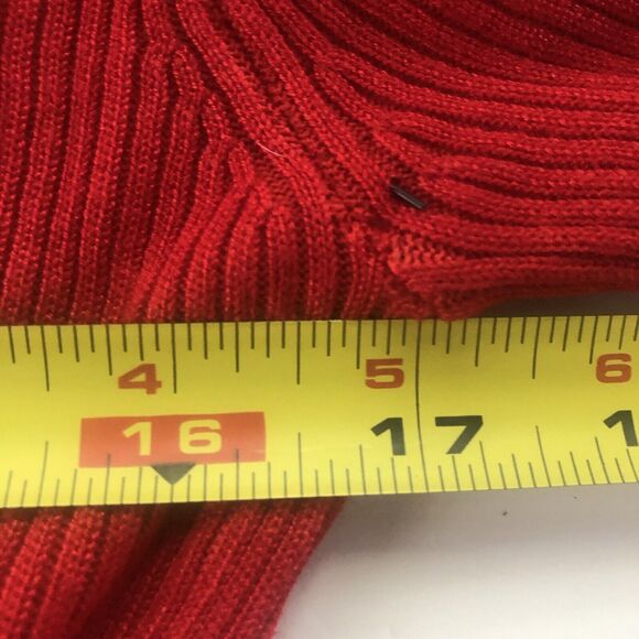 Almost Famous Red Corset Body Con Sweater Dress Size 1X NWT - Picture 6 of 14